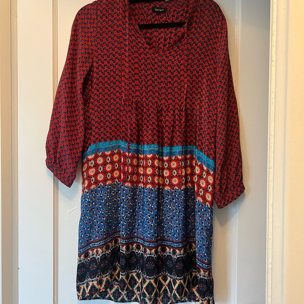 Tolani silk dress, great condition!